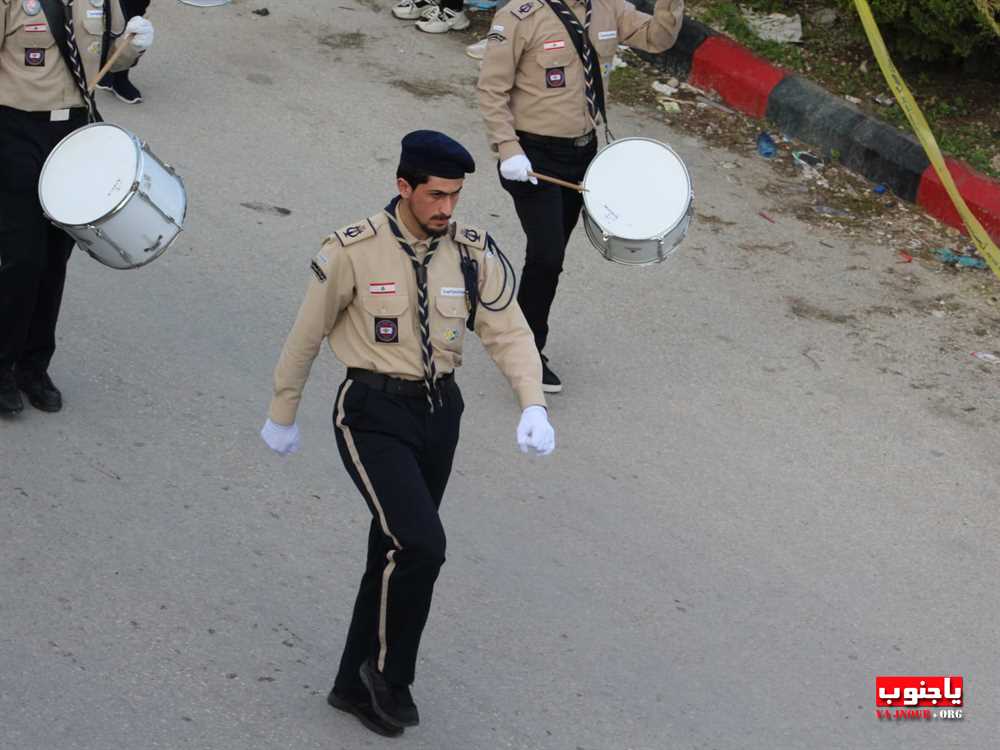 لقطات مصورة من تشييع القائد الجهادي الكبير  الحاج حسين علي هزيمة 