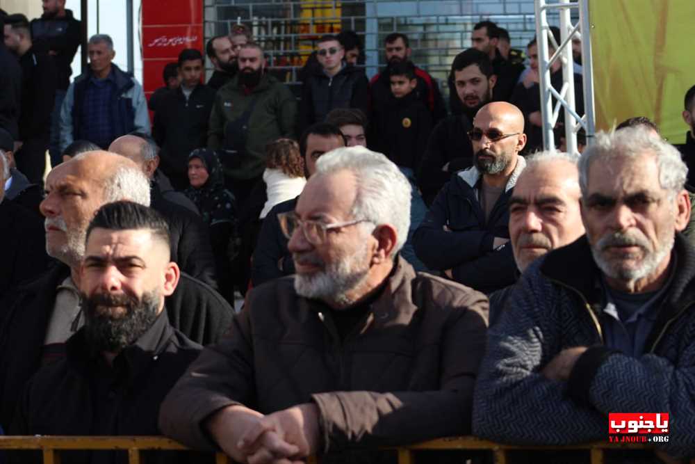 لقطات مصورة من تشييع القائد الجهادي الكبير  الحاج حسين علي هزيمة 