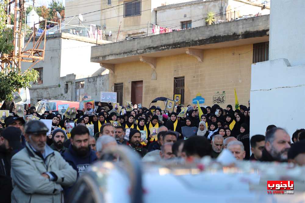بلدة السماعية الجنوبية شيعت الشهيد على طريق القدس حسين علي خليل 