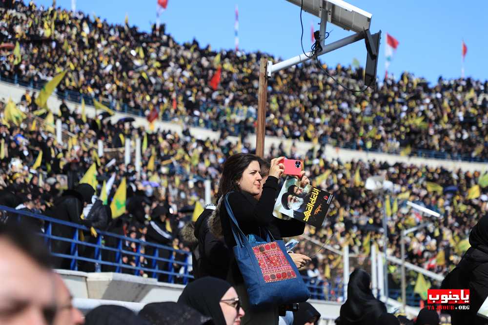 وداع مليوني في تشييع القائد التاريخي السيد حسن نصر الله  والسيد هاشم صفي الدين في بيروت 