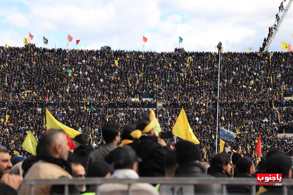 وداع مليوني في تشييع القائد التاريخي السيد حسن نصر الله  والسيد هاشم صفي الدين في بيروت 