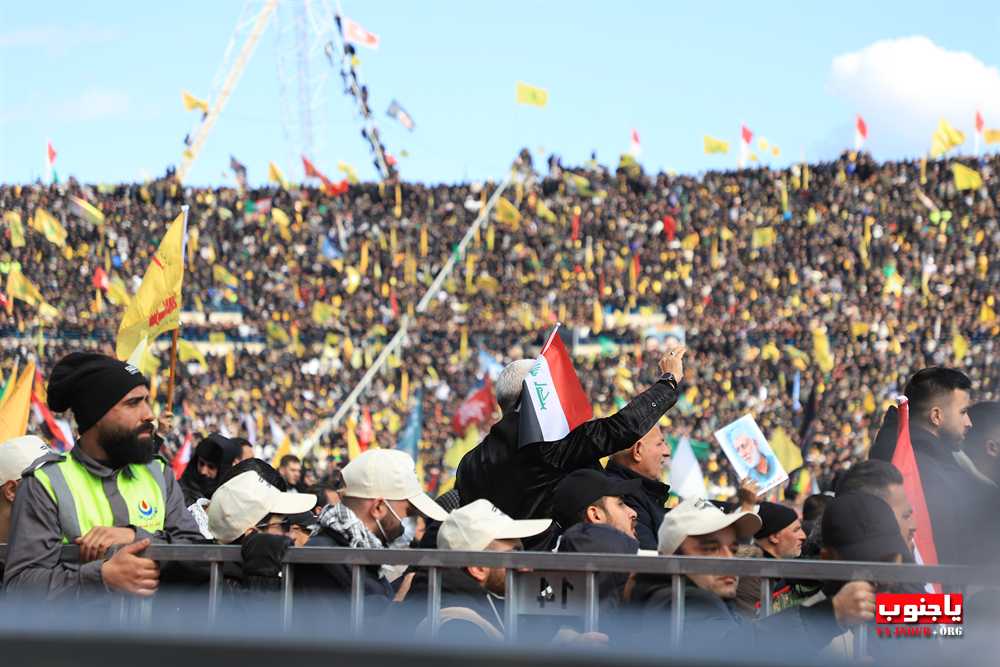 وداع مليوني في تشييع القائد التاريخي السيد حسن نصر الله  والسيد هاشم صفي الدين في بيروت 