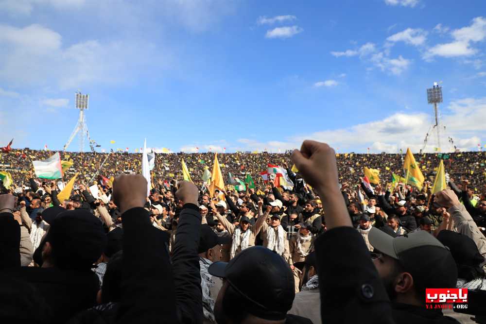 وداع مليوني في تشييع القائد التاريخي السيد حسن نصر الله  والسيد هاشم صفي الدين في بيروت 