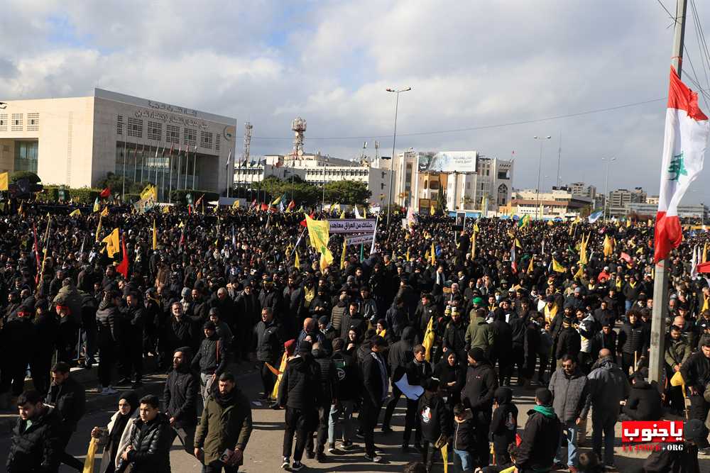 وداع مليوني في تشييع القائد التاريخي السيد حسن نصر الله  والسيد هاشم صفي الدين في بيروت الجزء الثاني 