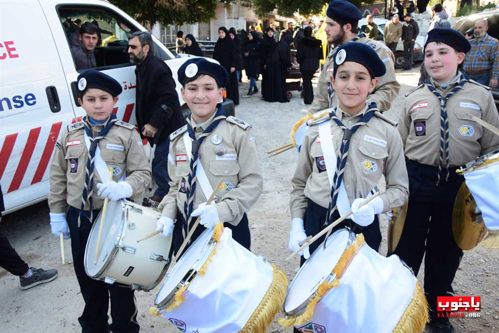 طيردبا : تشييع القائد الجهادي الكبير الحاج علي بحسون 