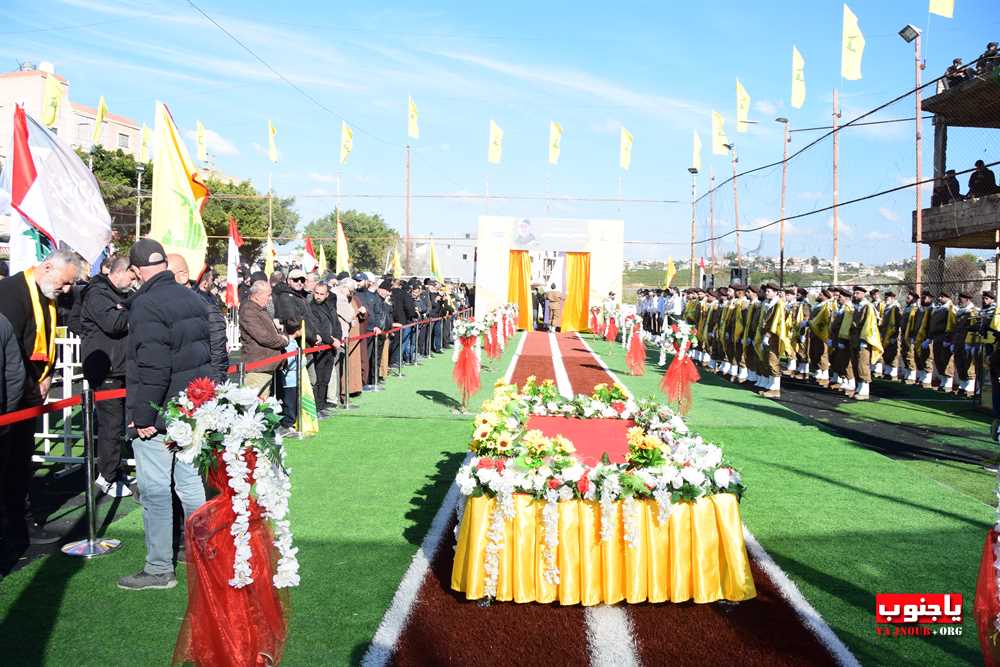 طيردبا : تشييع القائد الجهادي الكبير الحاج علي بحسون 