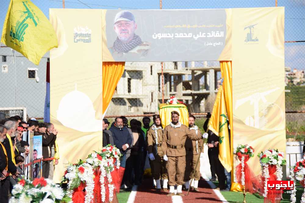 طيردبا : تشييع القائد الجهادي الكبير الحاج علي بحسون 