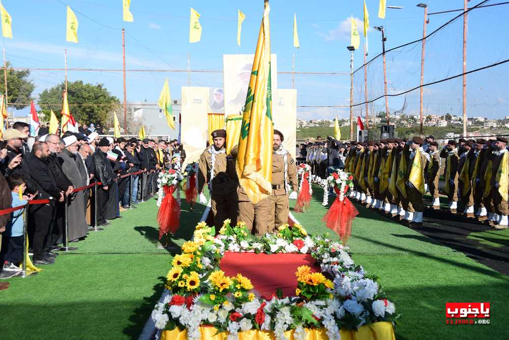 طيردبا : تشييع القائد الجهادي الكبير الحاج علي بحسون 