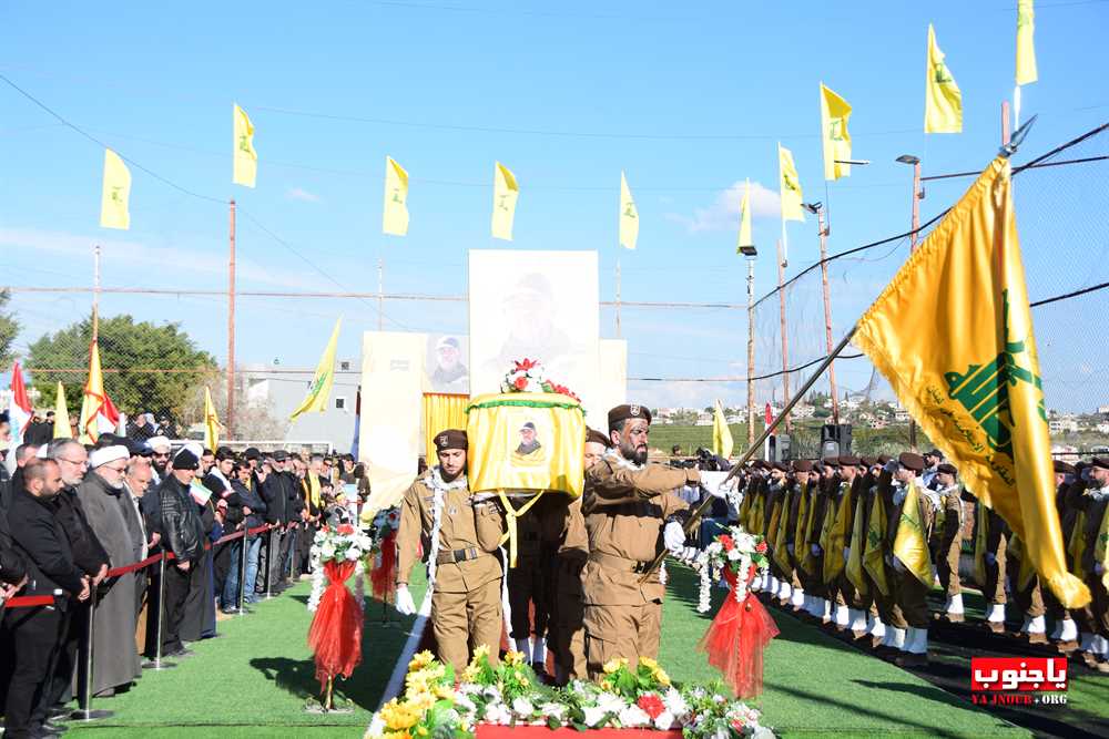 طيردبا : تشييع القائد الجهادي الكبير الحاج علي بحسون 