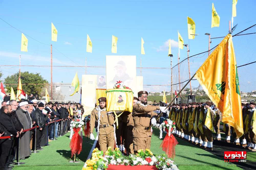 طيردبا : تشييع القائد الجهادي الكبير الحاج علي بحسون 