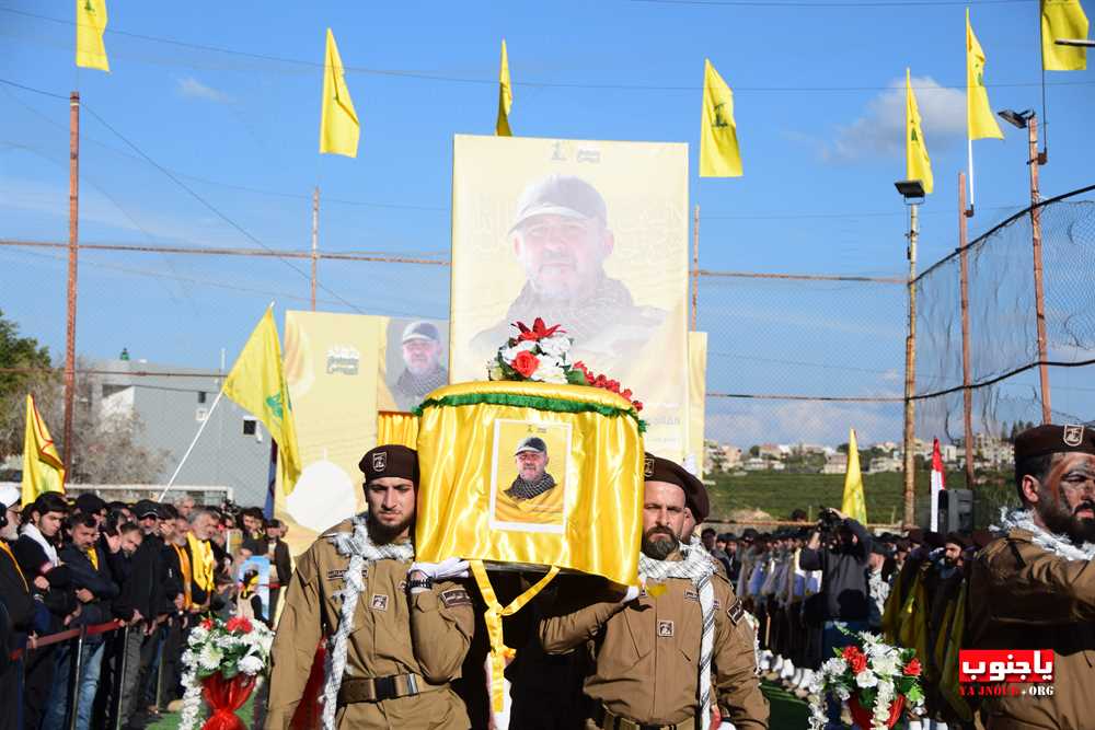 طيردبا : تشييع القائد الجهادي الكبير الحاج علي بحسون 