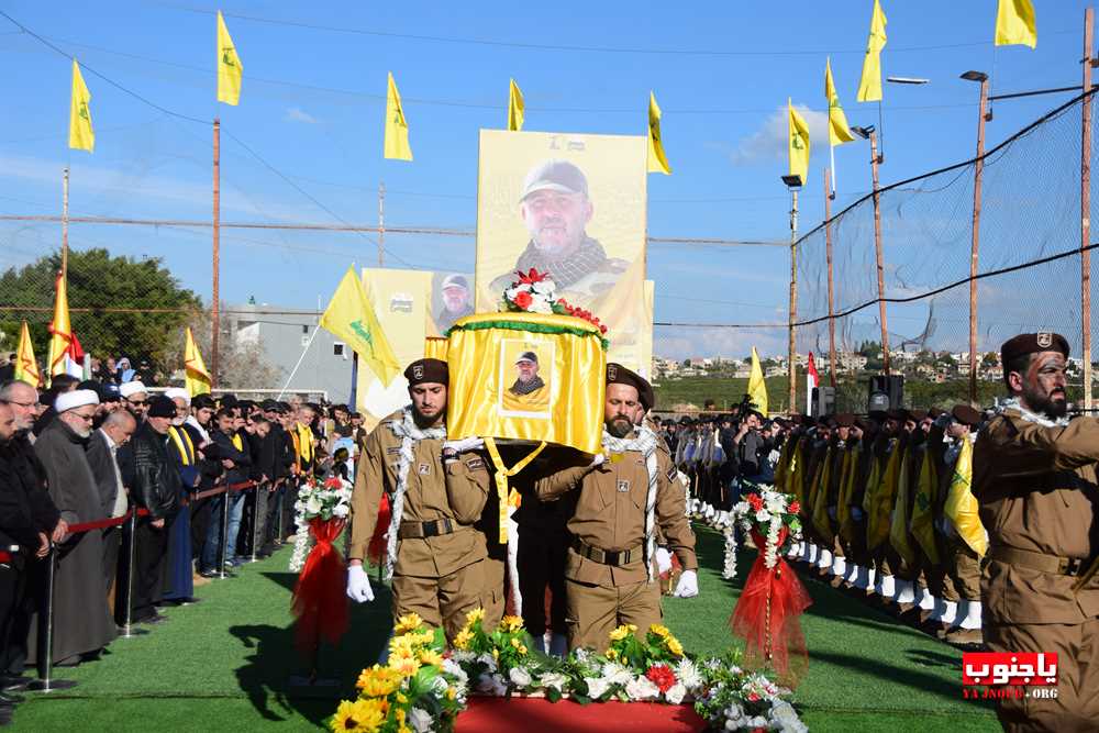 طيردبا : تشييع القائد الجهادي الكبير الحاج علي بحسون 