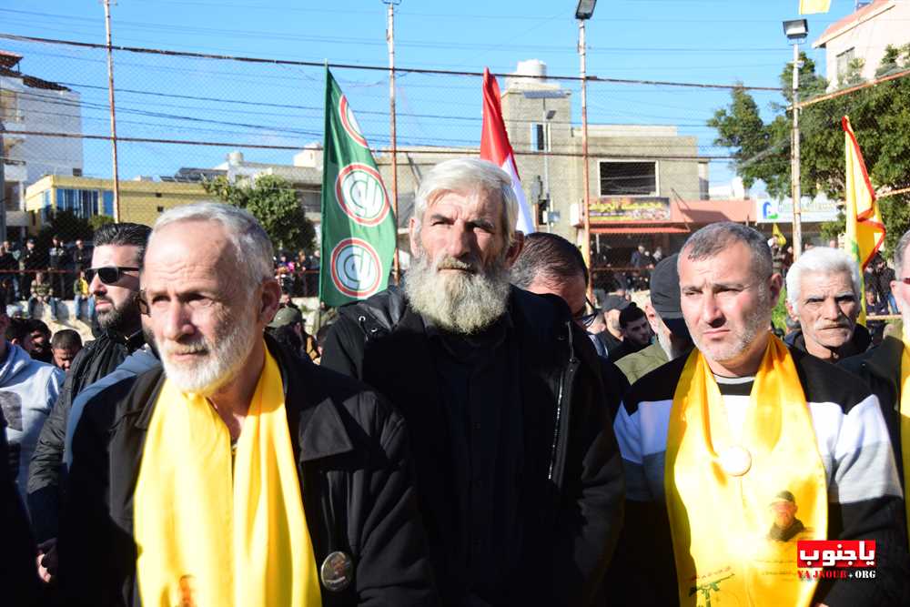 طيردبا : تشييع القائد الجهادي الكبير الحاج علي بحسون 