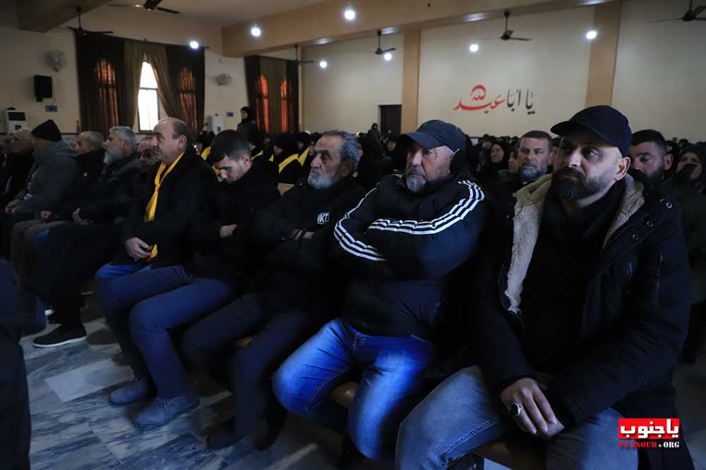 طيردبا : مجلس عزاء حسيني عن روح الشهيد القائد الحاج علي بحسون و اخيه الحاج مصطفى 