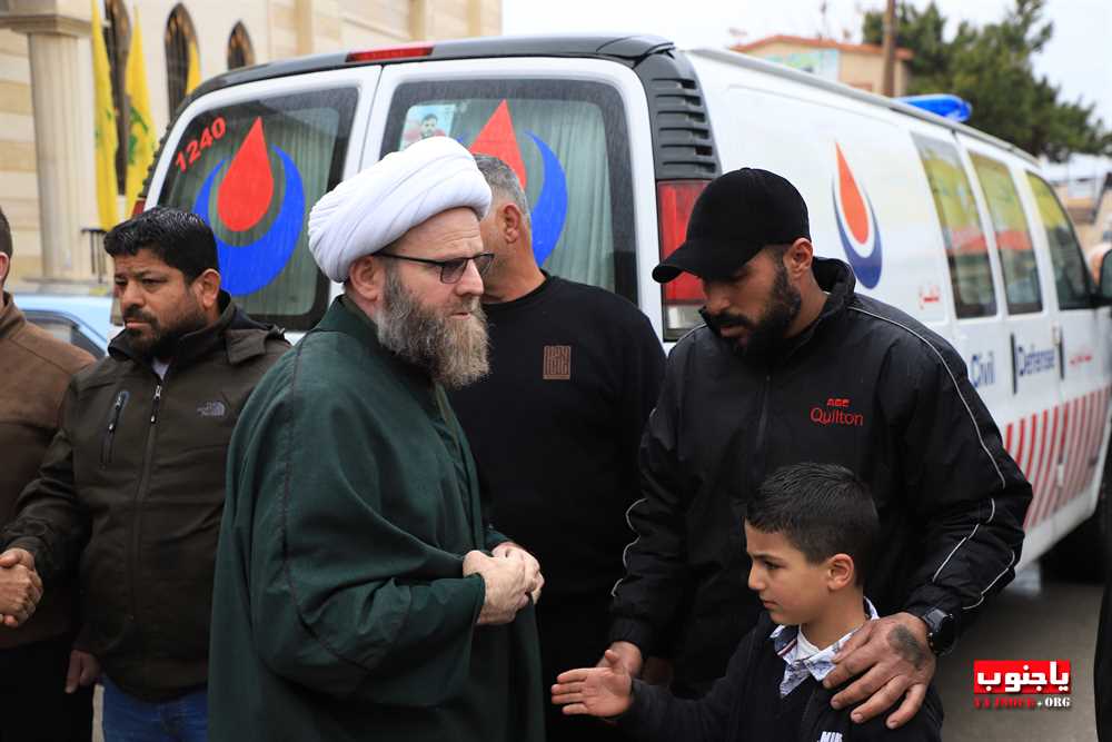  بلدة طيردبا الجنوبية شيعت الفقيدة الغالية المرحومة الحاجة عفاف وهبي حجازي الى مثواها الأخير 