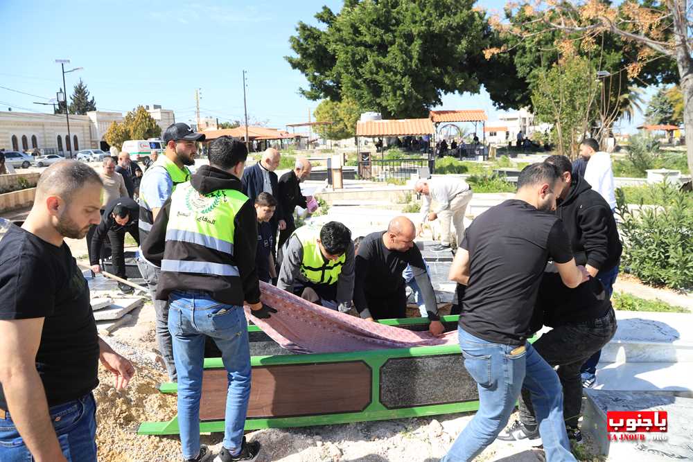 بلدة طيردبا الجنوبية شيعت الفقيدة الغالية المرحومة الحاجة فاطمة يونس يونس 