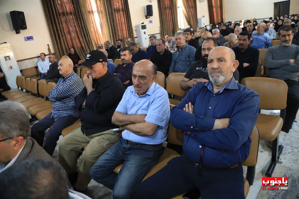 طيردبا : ذكرى ثالث الفقيد الغالي المرحوم خليل حسين جواد مغنية في حسينية السيدة زينب ع 