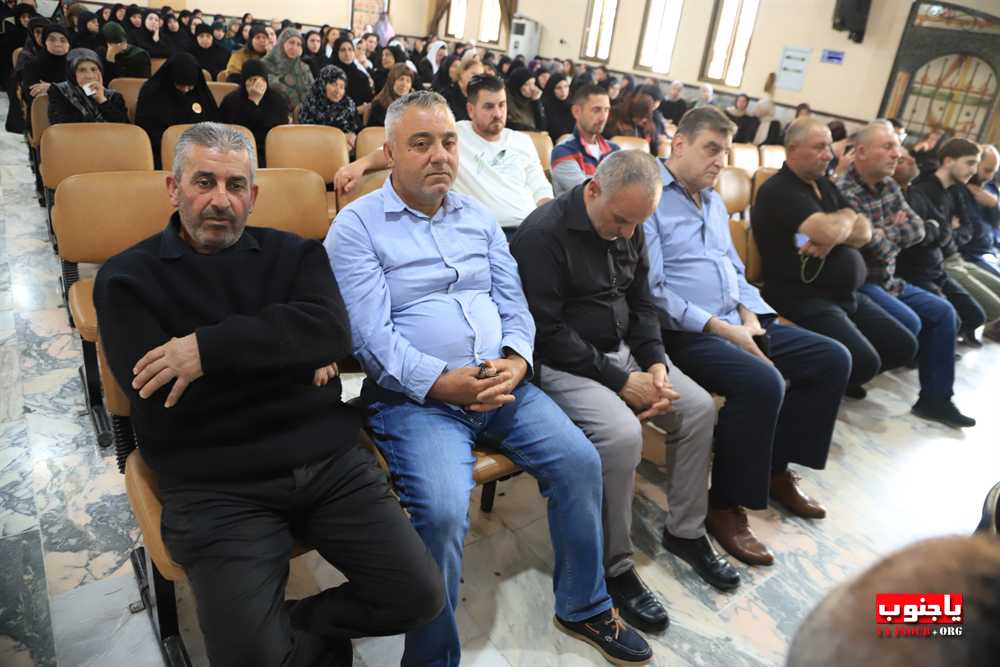 طيردبا : ذكرى ثالث الفقيد الغالي المرحوم خليل حسين جواد مغنية في حسينية السيدة زينب ع 
