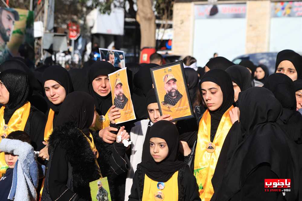 بلدة البرج الشمالي شيعت الشهيد المجاهد على طريق القدس رضوان سليم عواضة ابن بلدة شيحين 