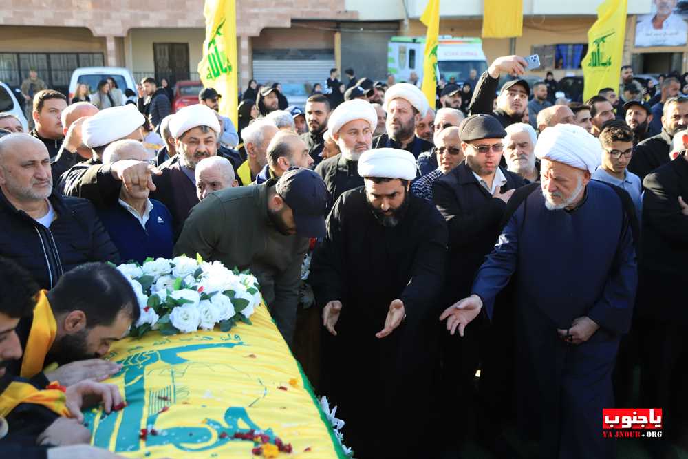 بلدة البرج الشمالي شيعت الشهيد المجاهد على طريق القدس رضوان سليم عواضة ابن بلدة شيحين 