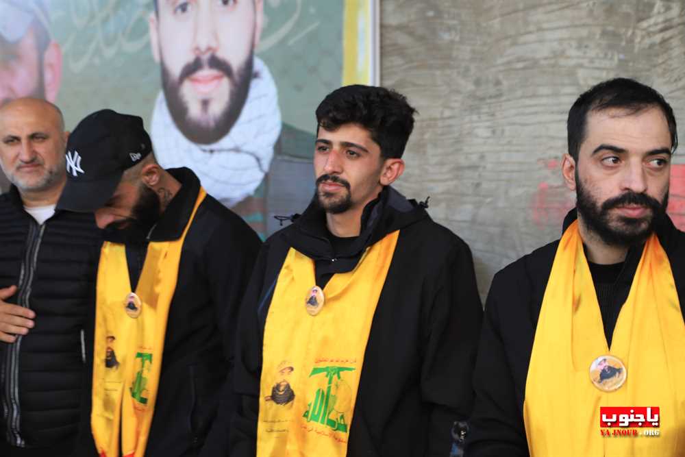 بلدة البرج الشمالي شيعت الشهيد المجاهد على طريق القدس رضوان سليم عواضة ابن بلدة شيحين 
