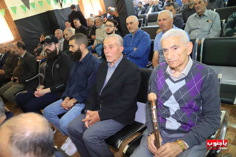 بلدة معركة أحيت ذكرى مرور ثلاثة أيام على رحيل فقيد الشباب والإغتراب الغالي السيد حسين عبدالله ابو الحسن