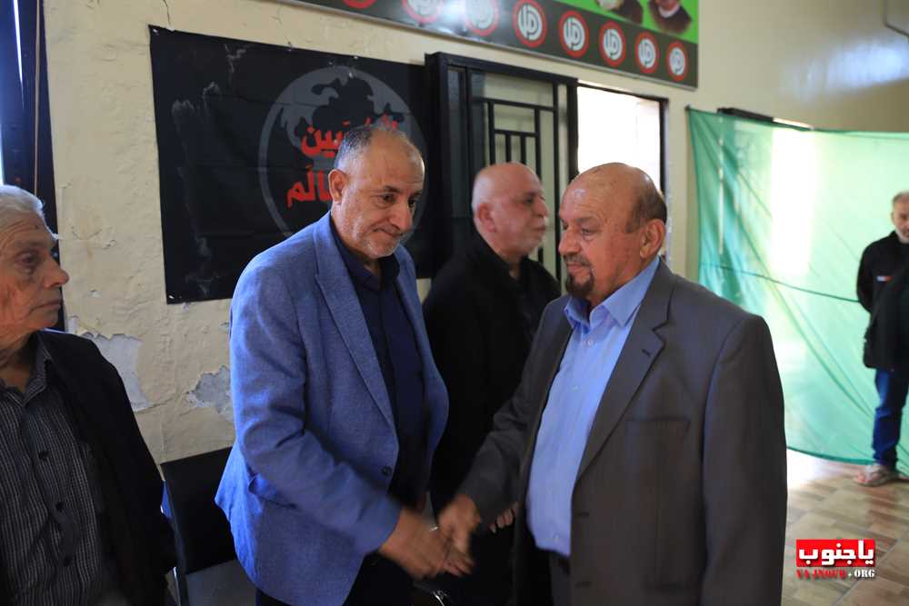 بلدة معركة أحيت ذكرى مرور ثلاثة أيام على رحيل فقيد الشباب والإغتراب الغالي السيد حسين عبدالله ابو الحسن