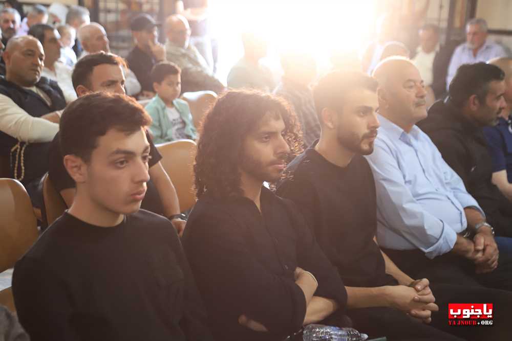طيردبا ذكرى مرور اربعين يوما على وفاة الفقيد الغالي المرحوم خليل حسين جواد مغنية في حسينية السيدة زينب ع 