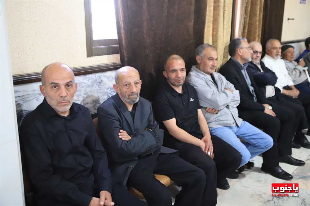 طيردبا ذكرى مرور اربعين يوما على وفاة الفقيد الغالي المرحوم خليل حسين جواد مغنية في حسينية السيدة زينب ع 