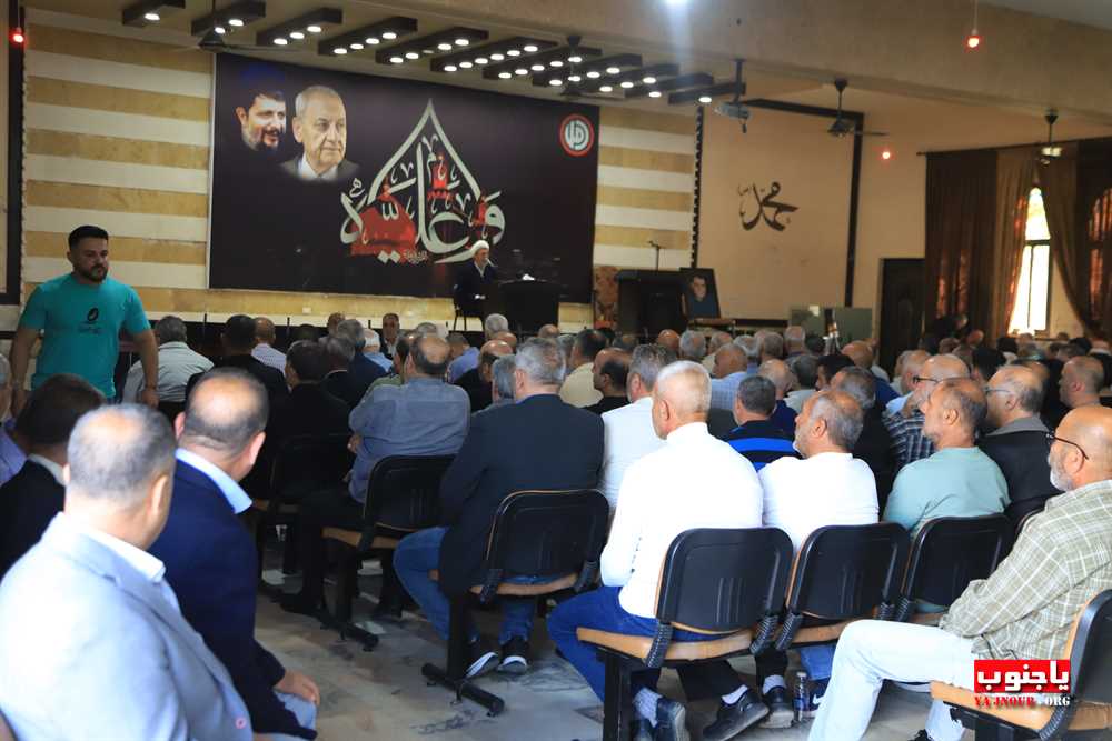 طيردبا ذكرى مرور اربعين يوما على وفاة الفقيد الغالي المرحوم خليل حسين جواد مغنية في حسينية السيدة زينب ع 