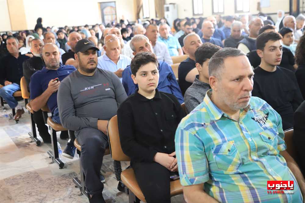 طيردبا ذكرى مرور اربعين يوما على وفاة الفقيد الغالي المرحوم خليل حسين جواد مغنية في حسينية السيدة زينب ع 
