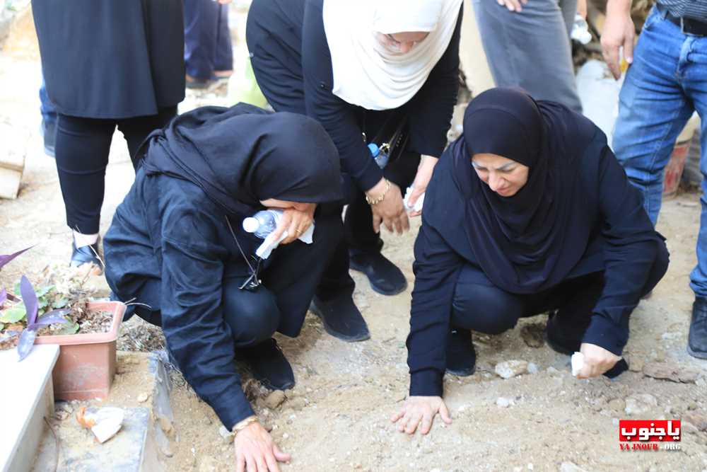 بلدة ديرقانون النهر الجنوبية شيعت فقيدة الصبا المرحومة جنى جلال حريري الى مثواها الأخير 
