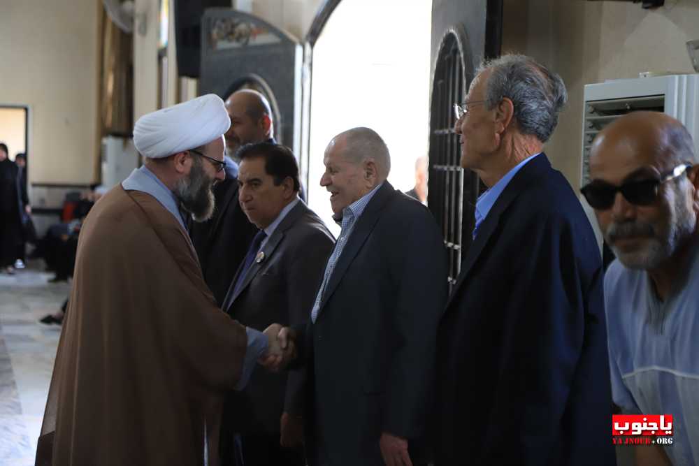 طيردبا : الذكرى السنوية الأولى للحاج عبدالله حسين فقيه و حفيده الحاج عبدالله عماد فقيه في حسينية السيدو زينب ع 