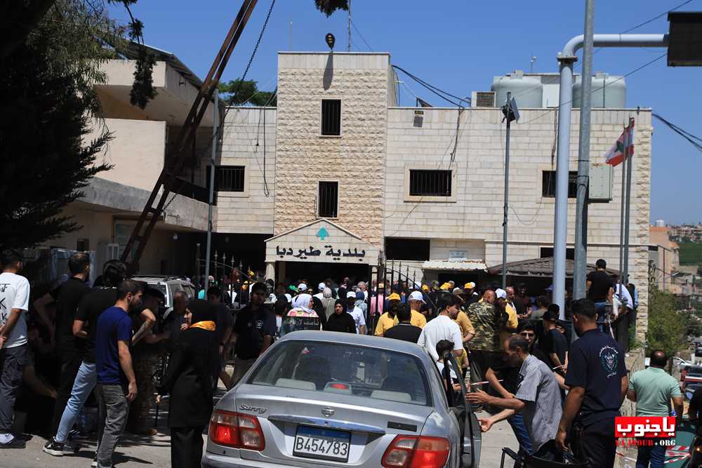 يوم انتخابي طويل في بلدة طيردبا تغطية عدسة موقع ياجنوب 