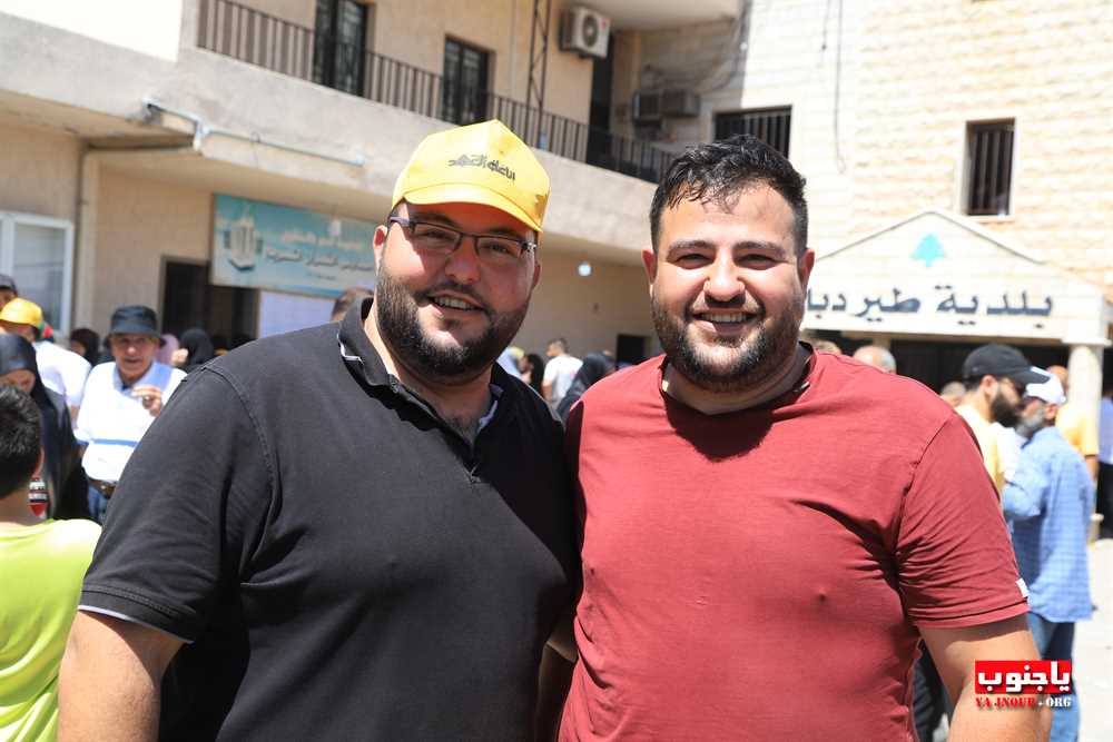 يوم انتخابي طويل في بلدة طيردبا تغطية عدسة موقع ياجنوب 