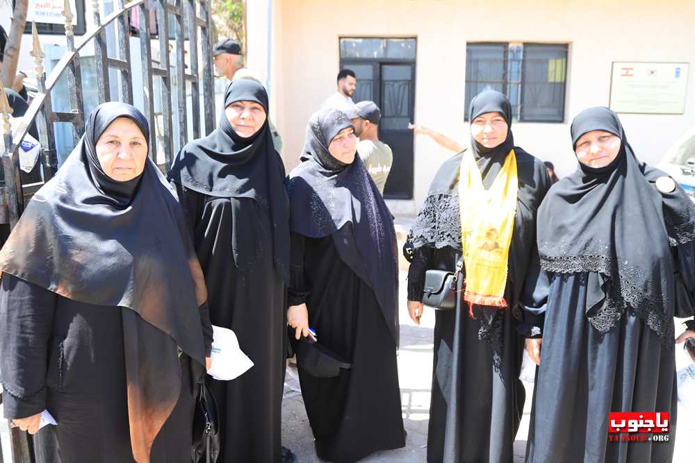 يوم انتخابي طويل في بلدة طيردبا تغطية عدسة موقع ياجنوب 