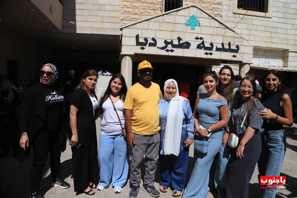 يوم انتخابي طويل في بلدة طيردبا تغطية عدسة موقع ياجنوب 