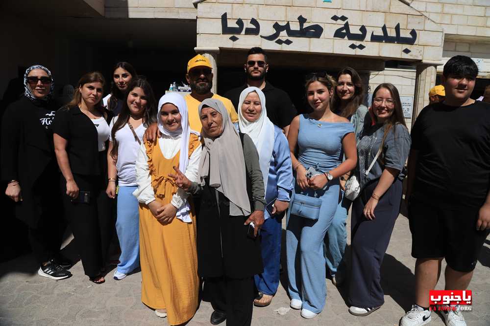 يوم انتخابي طويل في بلدة طيردبا تغطية عدسة موقع ياجنوب 