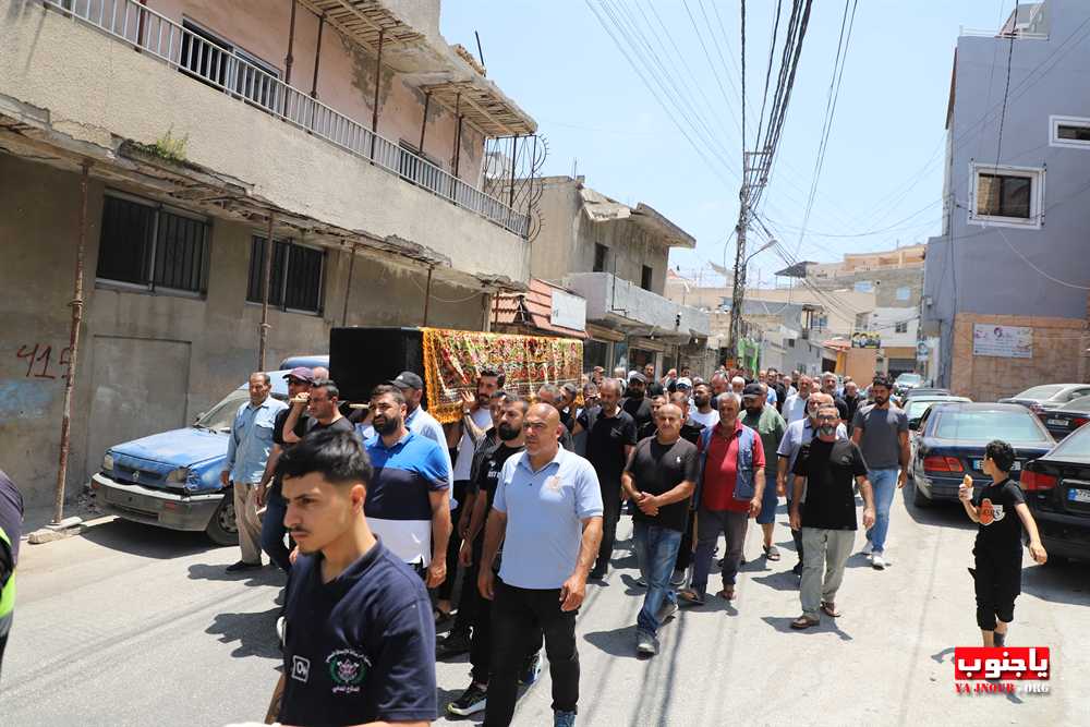 بلدة طيردبا شيعت الفقيدة الغالية زينب طبوش 