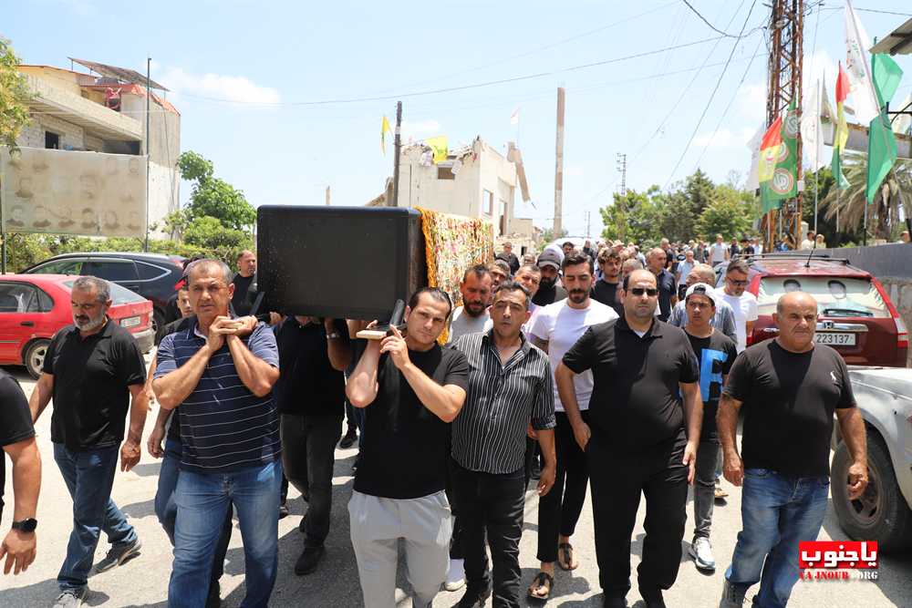 بلدة طيردبا شيعت الفقيدة الغالية زينب طبوش 