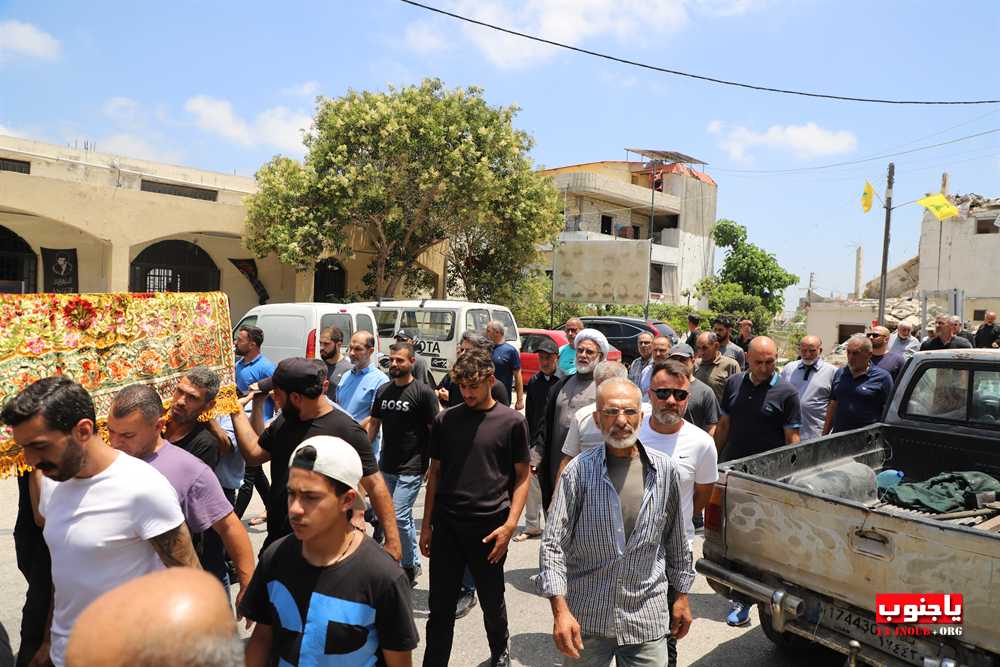 بلدة طيردبا شيعت الفقيدة الغالية زينب طبوش 