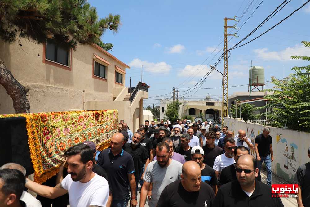 بلدة طيردبا شيعت الفقيدة الغالية زينب طبوش 