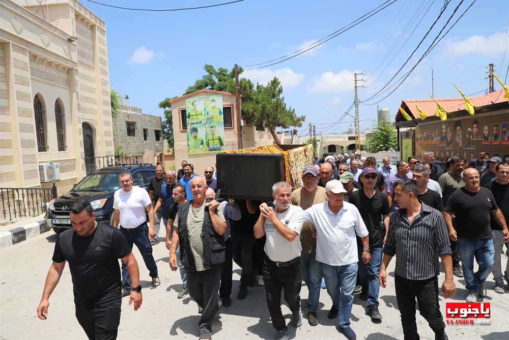 بلدة طيردبا شيعت الفقيدة الغالية زينب طبوش 