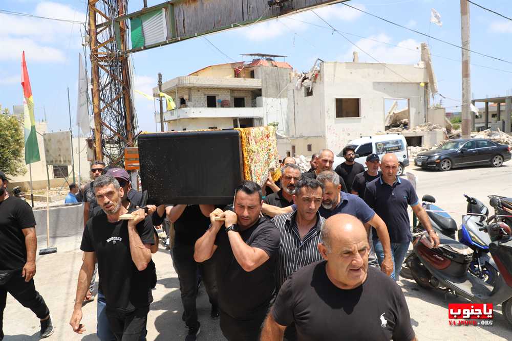 بلدة طيردبا شيعت الفقيدة الغالية زينب طبوش 
