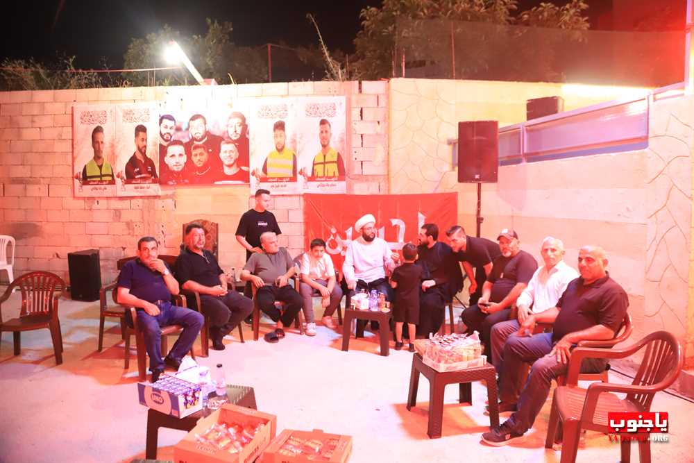 طيردبا :مجلس عزاء حسيني عن ارواح الش@داء في منزل السيد قاسم ديب للشيخ علي حاريصي