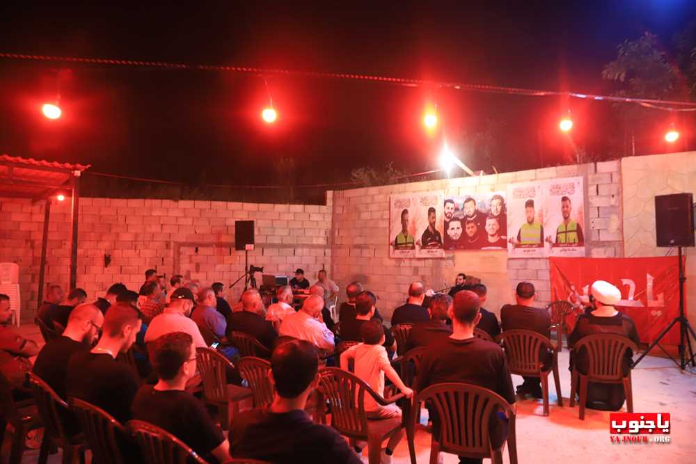 طيردبا :مجلس عزاء حسيني عن ارواح الش@داء في منزل السيد قاسم ديب للشيخ علي حاريصي