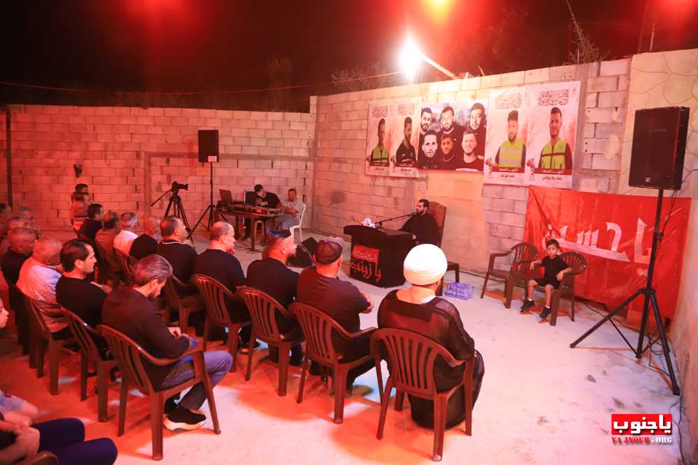طيردبا :مجلس عزاء حسيني عن ارواح الش@داء في منزل السيد قاسم ديب للشيخ علي حاريصي