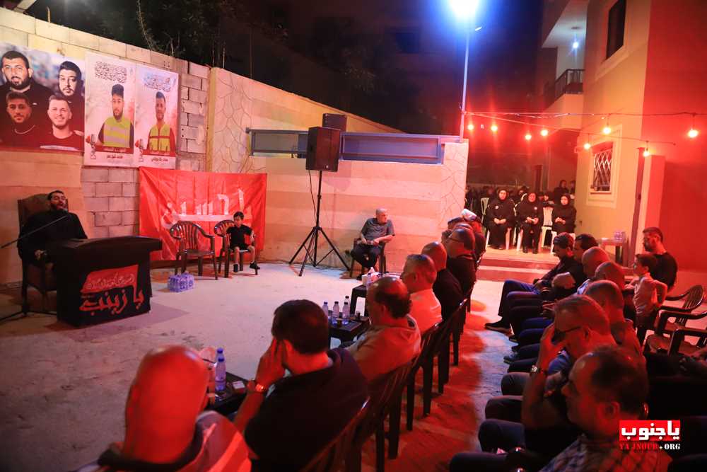 طيردبا :مجلس عزاء حسيني عن ارواح الش@داء في منزل السيد قاسم ديب للشيخ علي حاريصي