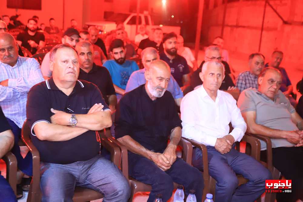طيردبا :مجلس عزاء حسيني عن ارواح الش@داء في منزل السيد قاسم ديب للشيخ علي حاريصي