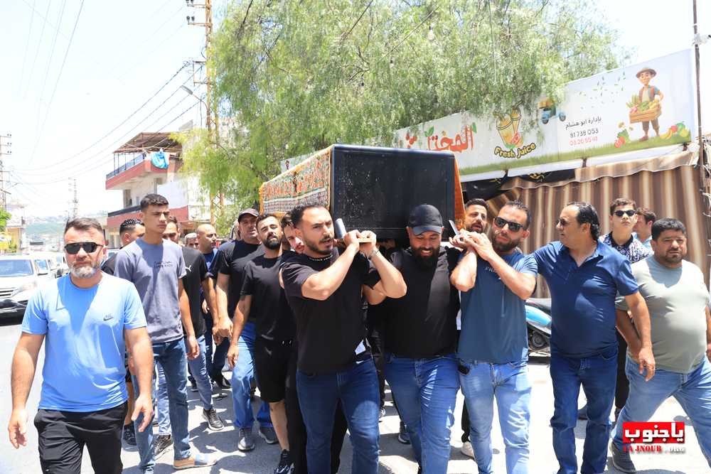 بلدة طيردبا شيعت الفقيد الغالي حسين طه 
